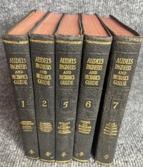1943 AUDELS Engineers and Mechanics Guide Set Lot of 5 Volumes 1, 2, 5, 6, 7