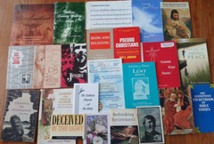 LOT of 23 Vintage Christian Pamphlets-Books-Booklets