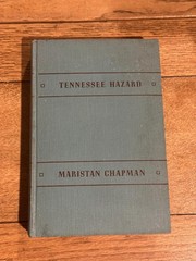 Rare -Maristan Chapman TENNESSEE HAZARD First edition 1953 His…