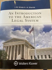 An introduction to the American Legal System. Fifth Edition