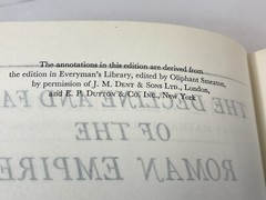 1952 Britannica Great Books Of The Western World Vol 40 Gibbon I