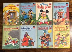 Disney’s Wonderful World of Reading Lot of 8 HC Books VTG 1970s 1980s