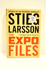 STIEG LARSSON The Expo Files ARC Advanced Reader’s Copy