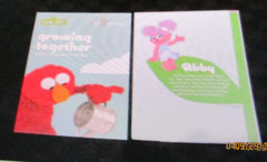 2 heavy paper 123 Sesame Street Abby & Elmo & Friends growth chart 2018 Workshop