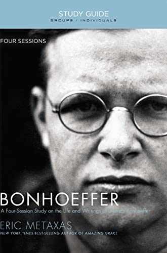 Bonhoeffer Bible Study Guide: The – Paperback, by Metaxas Eric – Very Good x