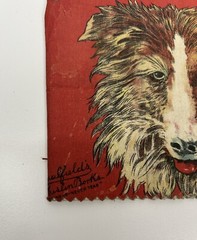 Vtg 1926 Pets of the Farm Saalfield Publishing Muslin Cloth Childrens Book