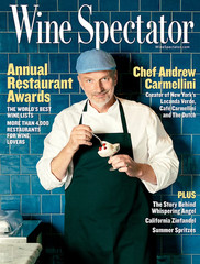 NEW Wine Spectator Magazine August 31 2026 Chef Andrew Carmellini FREE SHIP USA