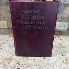 Special Edition Psalms And Proverbs 6 Cassette Set In Case- E. Zimbalist.
