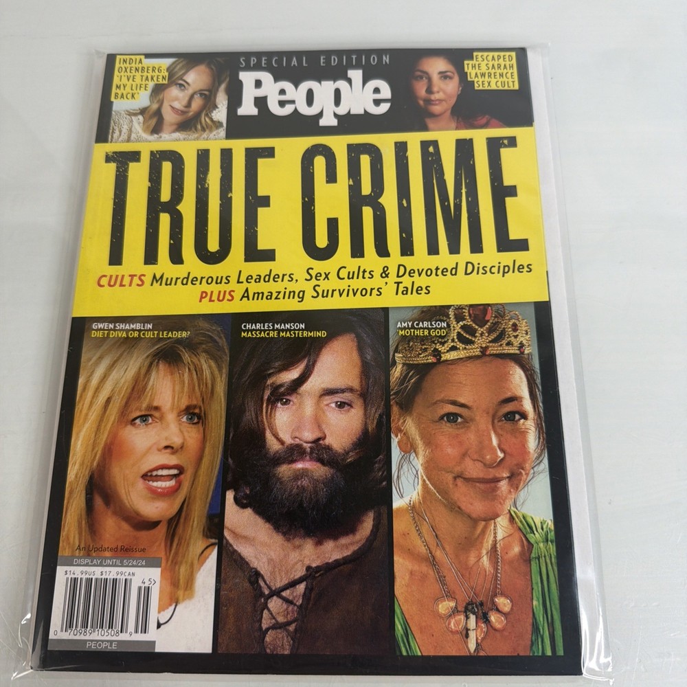 PEOPLE SPECIAL EDITION TRUE CRIME: CULTS MAGAZINE ISSUE 2024 DOTDASH MEREDITH