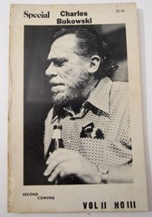 Special CHARLES BUKOWSKI Second Coming. Vol. II, No. III. Poetry Letters 1970s