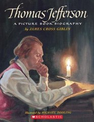 Thomas Jefferson: A Picture Book Biography – 9780439810678, Giblin, paperback
