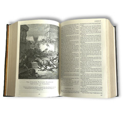 THE HOLY BIBLE King James Version KJV Deluxe Illustrated Gustave Dore NEW SEALED