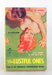 Clyde Allison William Knoles 1960 The Lustful Ones Spicy Sleazy Corinth NB 1575