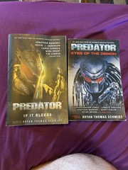 Predator If It Bleeds + Predator Eyes Of The Demon Titan Books Lot RARE OOP