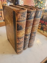 Rare 1859 Domestic Annals of Scotland Fine Leather Bound by Hopkins Illustrated
