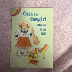 Cara the Cowgirl by Barbara Steadman (1995, Stickers)