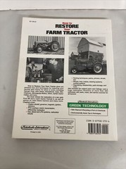 How to Restore Your Farm Tractor~Vintage Paperback Book~Robert N. Pripps