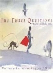 The Three Questions – Paperback By Jon J. Muth – GOOD