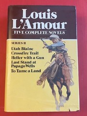 Louis L’Amour Five Complete Novels Series II HC w/ Dust Jacket Avenel Books