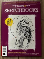 2025 SKETCHBOOKS Vol 5 From IMAGINEFX Magazine 162 Pages SEE HOW MASTERS BEGIN