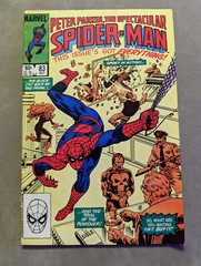 Spectacular Spiderman #83, Marvel Comics, 1983.