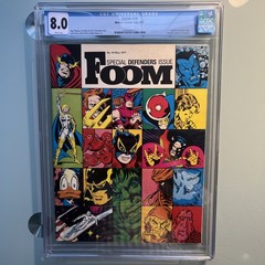FOOM #19 (1977) cgc 8.0 White Pages