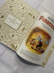 Walt Disney’s Pinocchio Little Golden Book 1990 Classic Disney