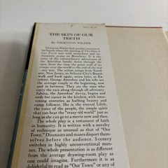The Skin Of Our Teeth by Thornton Wilder – Third Edition 1942 HC/DJ