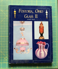 1992 FOSTORIA, OHIO GLASS II book by Melvin L. Murray 186 Pages & good pictures