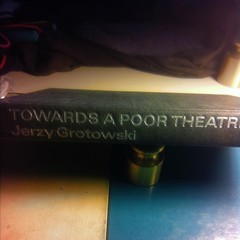 TOWARDS A POOR THEATRE:Jerzy Grotowski RARE 1968 1ST AM HB 262 Pages SEE PHOTOS