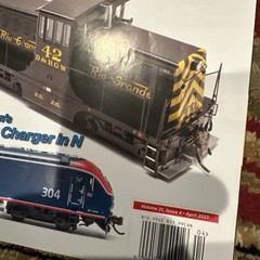 MODEL RAILROAD NEWS MAGAZINE April 2025