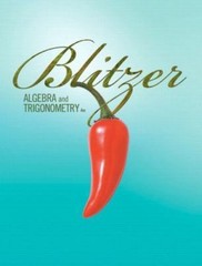 Algebra and Trigonometry by Blitzer, Robert