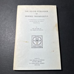 The Editors of The Shrine of Wisdom: Divine Pymander Hermes Trismegistus B0391