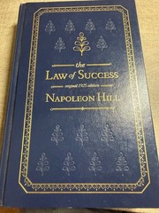 The Law of Success Napoleon Hill Original 1925 Edition Hardcover Orne