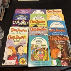 Cam Jansen Books by David Adler Lot Of 15 Paperbacks G-Good+ Condition