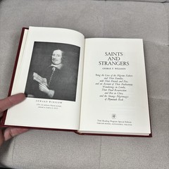 Saints and Strangers George F. Willison Time Reading Program Special Ed HC