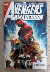 Avengers Armageddon #1. cover A. new, unread. no MTG card