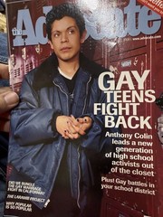 ADVOCATE MAGAZINE April 11th, 2000 Issue- Bagged (gay Interest)