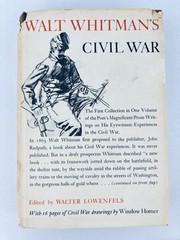 Walt Whitman’s Civil War First Edition Second 2nd Printing Hardcover DJ 1961