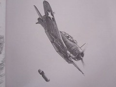 Nicolas Trudgian Aviation Sketchbook – 112 pages, great pencil drawings