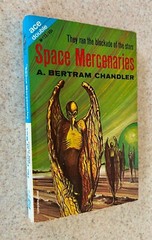 A Bertam CHANDLER / PETAJA — Space Mercenaries — 1965 Ace Double Vintage SF PB