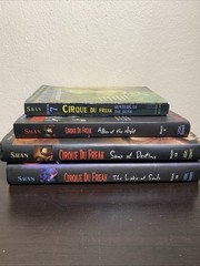Lot of 4 DARREN SHAN Vampire Horror Books Novels CIRQUE DU FREAK #7, 8, 10, 12