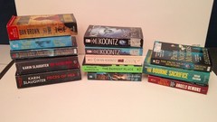 Lot of 13 Mystery Paperback Books Mixed Authors