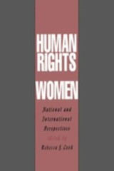 Human Rights of Women: National and International Perspectives (Pennsylvania…