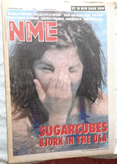 NME New Musical Express Sept 1988 Bjork Sugarcubes Jesus and Mary Chai NEAR MINT