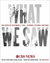 What We Saw: The Events of September 11, 2- CBS News, 1451626665, hardcover, new