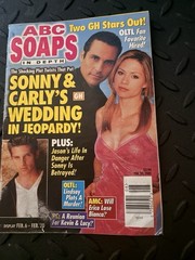 Lot Of Eight Vintage Soap Opera Digest/ABC Soaps In Depth Magazines. 1996-2015