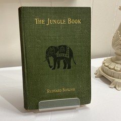 The Jungle Book 1899 Early Edition by Rudyard Kipling, Rare!