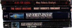 Lot of 4 Gothic Romance Suspense Mystery by Mary Roberts Rinehart 2-Zebra pbs