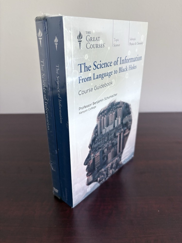 Sealed Great Courses Science Information Language Black Holes DVD Set Guidebook